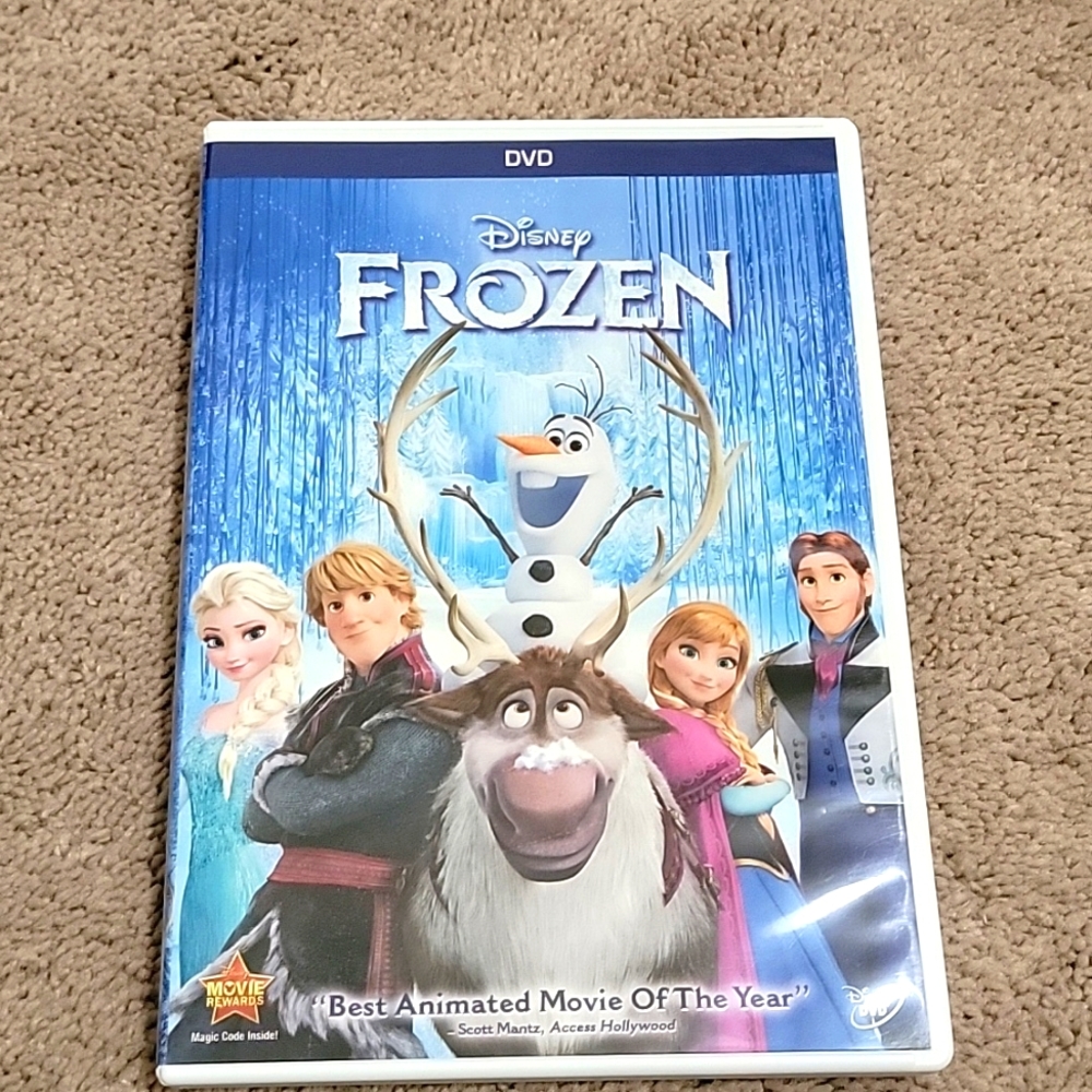 "Frozen" Disney DVD Movie